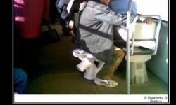 Общественный транспорт, он страшен