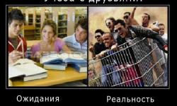 Учеба с друзьями